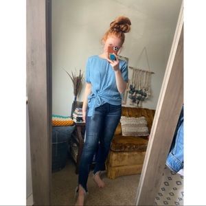Chambray Top